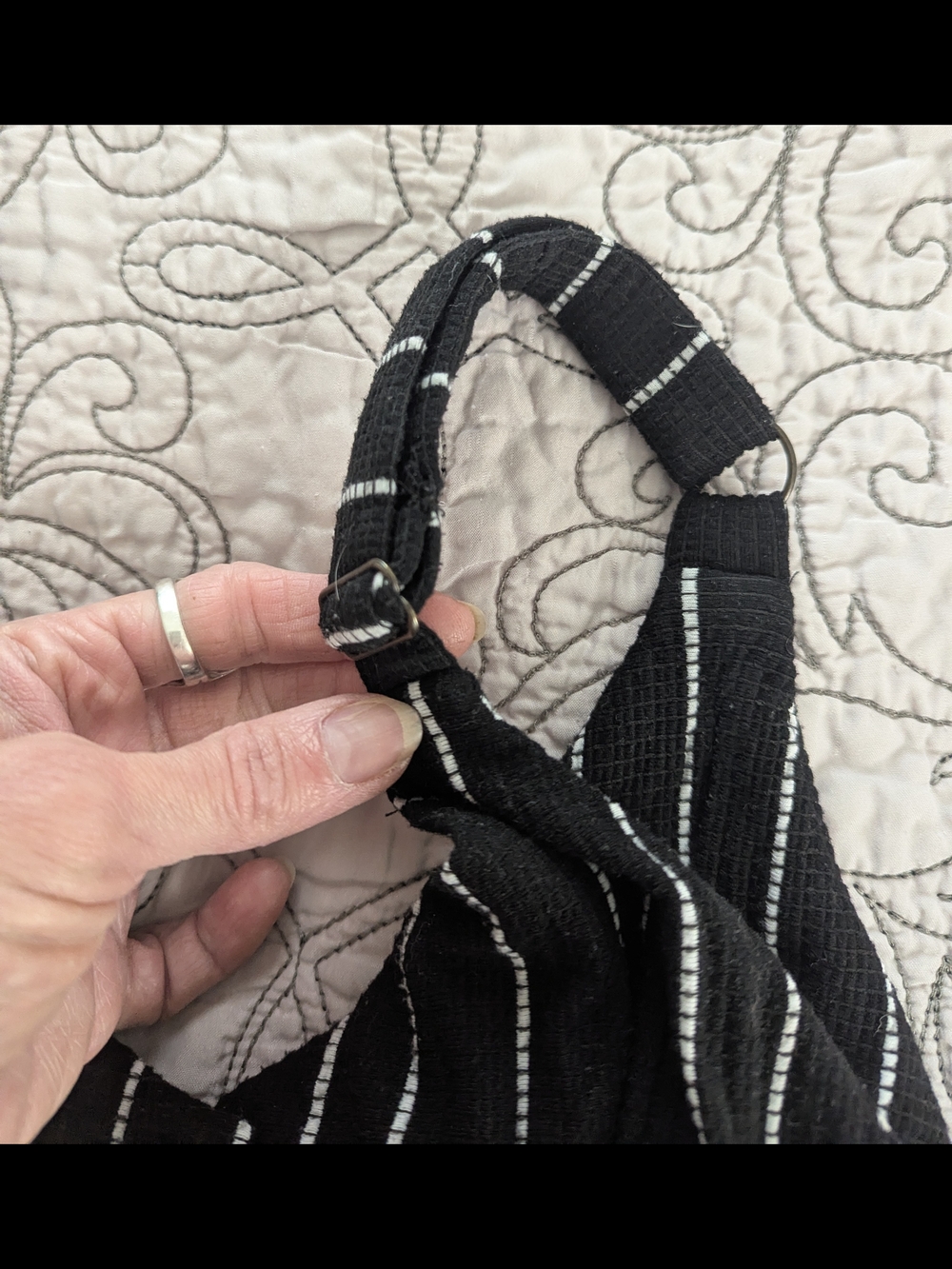Xhilaration Striped Jumpsuit - Picture 9 of 12